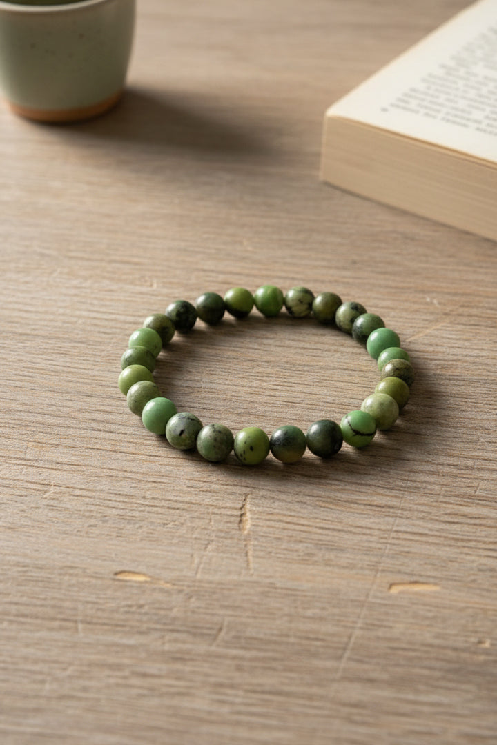 CHRYSOPRASE BRACELET -  Love, Abundance & Emotional Balance