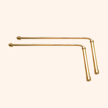 BRASS DOWSING ROAD WITH HANDLE 8MM