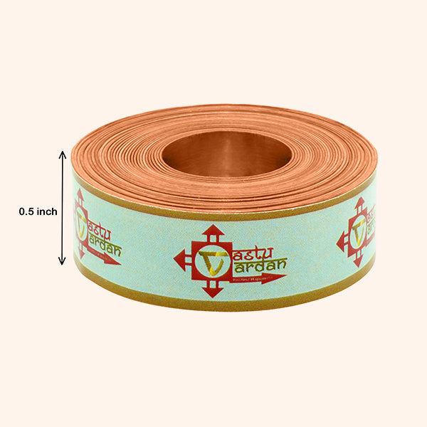 VASTU VARDAN 8 FEET 0.5 INCH COPPER STRIP
