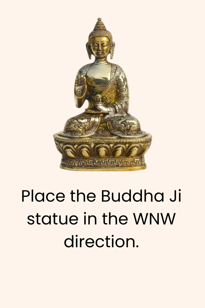 VASTU VARDAN BRASS BUDDHA JI STATUE