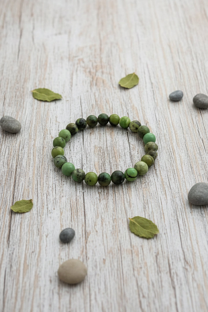 CHRYSOPRASE BRACELET -  Love, Abundance & Emotional Balance