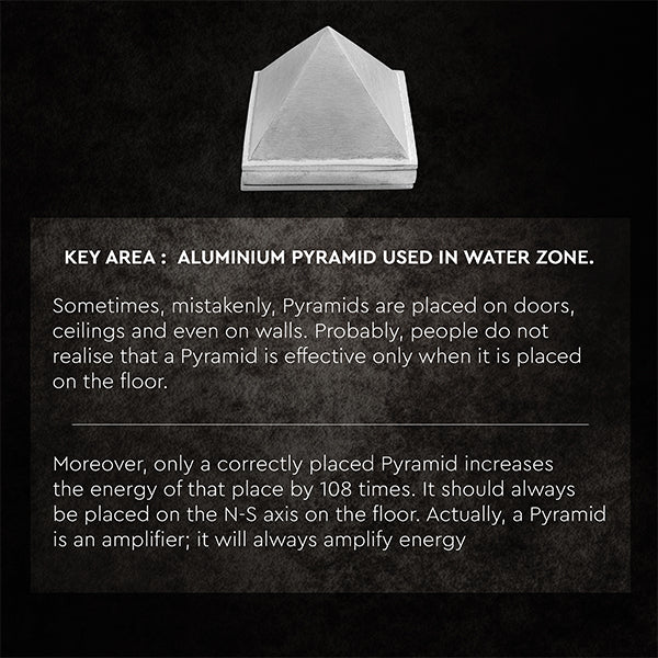 VASTU VARDAN 3 LAYER ALUMINIUM PYRAMID