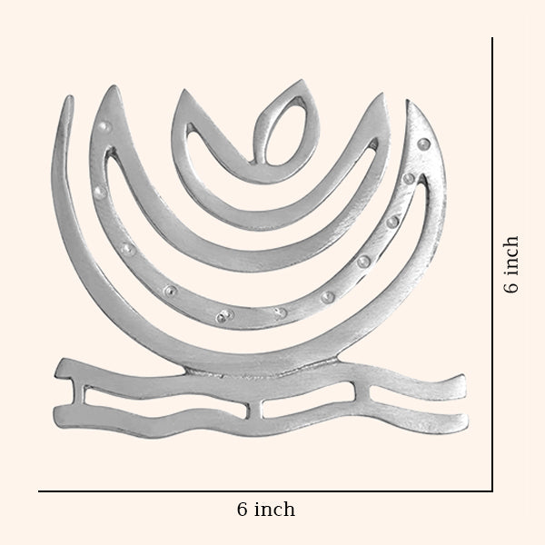 ZINC MOON HELIX 6 INCH