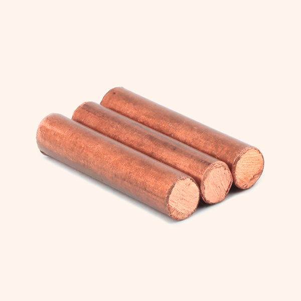 VASTU VARDAN COPPER ROUND STUD 1.5 INCH 8 MM SET 3