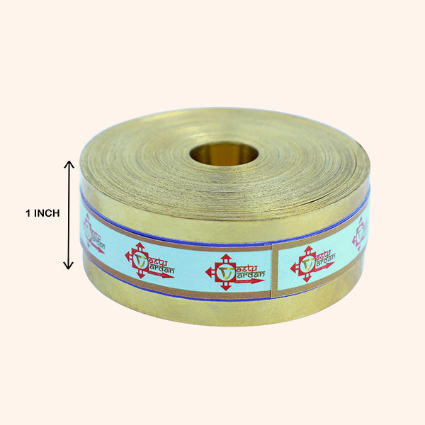VASTU VARDAN 50 FEET 1 INCH BRASS STRIP
