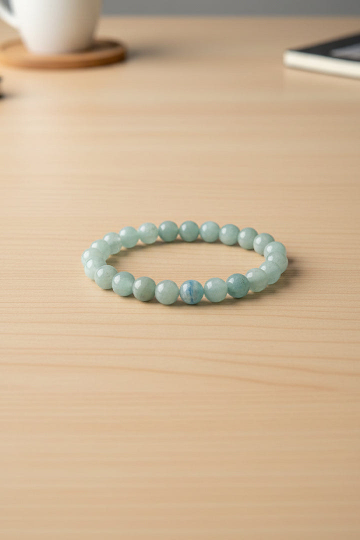 AQUAMARINE BRACELET – Stone of Clear Speech & Emotional Balance