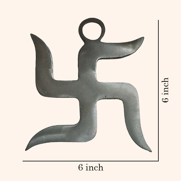 VASTU VARDAN 6 INCH ZINC SWASTIK