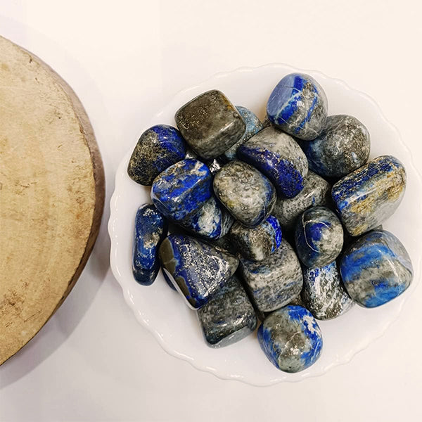 VASTU VARDAN CRYSTAL LAPIS LAZULI TUMBLE 100 GRAM