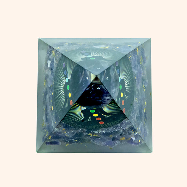 3 INCH AMETHYST BALL CRYSTAL PYRAMID