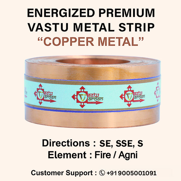 VASTU VARDAN 25 FEET 1 INCH COPPER STRIP