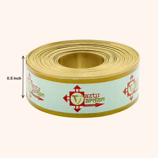 VASTU VARDAN 8 FEET 0.5 INCH BRASS STRIP