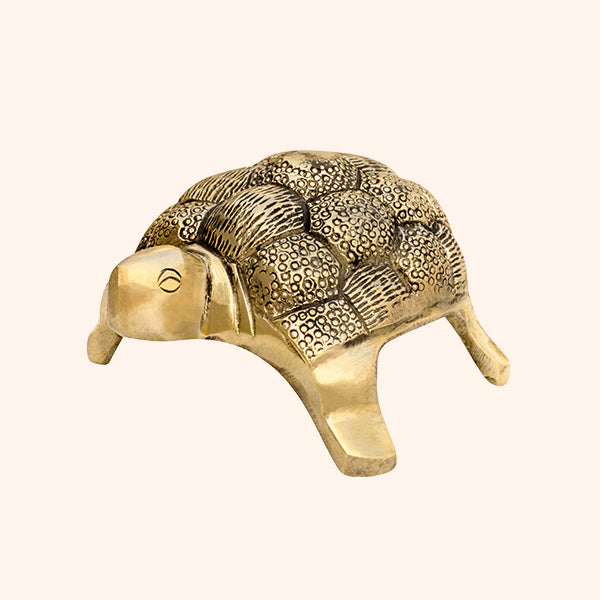 Vastu Brass Turtle Statue