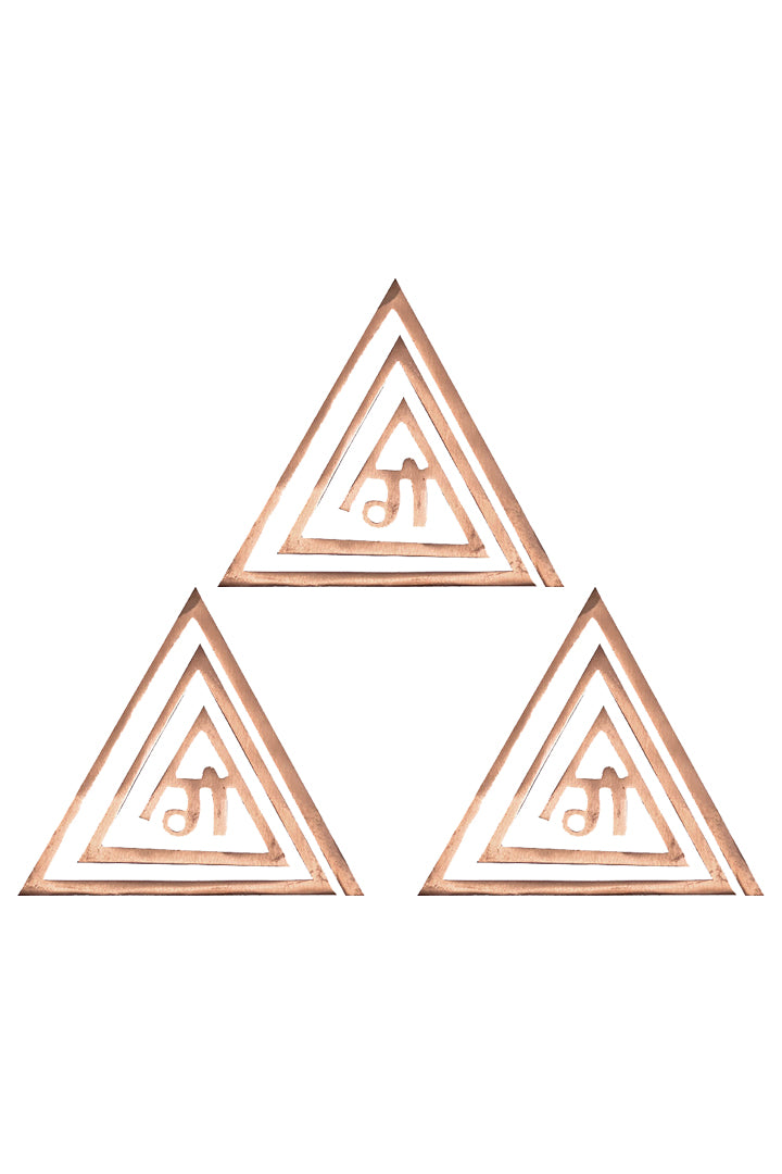 VASTU VARDAN COPPER GAA HELIX 6 INCH PACK OF 3