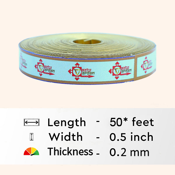 VASTU VARDAN 50 FEET 0.5 INCH BRASS STRIP