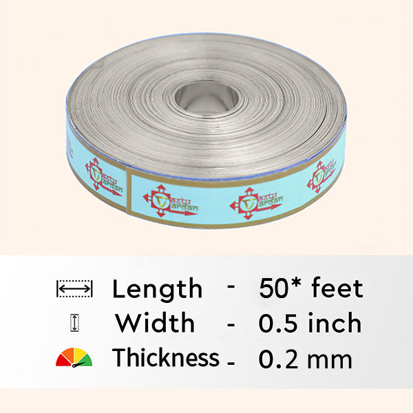 VASTU VARDAN 50 FEET 0.5 INCH STAINLESS STEEL STRIP