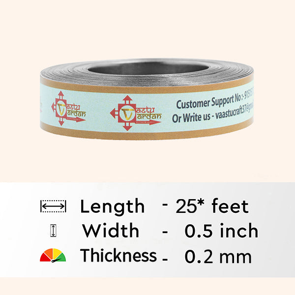 VASTU VARDAN 25 FEET 0.5 INCH IRON STRIP