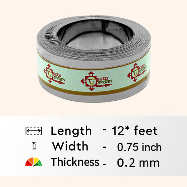 VASTU VARDAN 12 FEET 0.75 STAINLESS STEEL STRIP