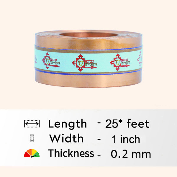 VASTU VARDAN 25 FEET 1 INCH COPPER STRIP