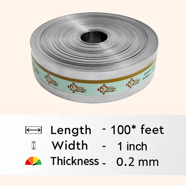 VASTU VARDAN 100 FEET STAINLESS STEEL STRIP 1 INCH
