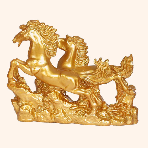 VASTU VARDAN TWO GOLDEN HORSE