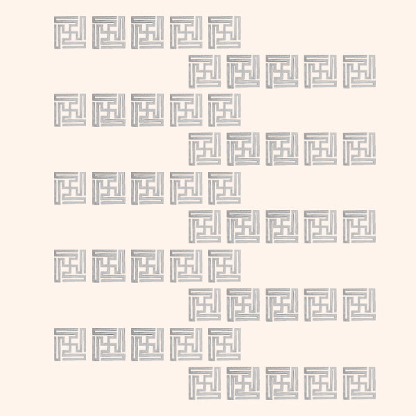 VASTU VARDAN TRI DHATU NANDAVRAT SWASTIK 2 CM (APPROX) 50 PCS