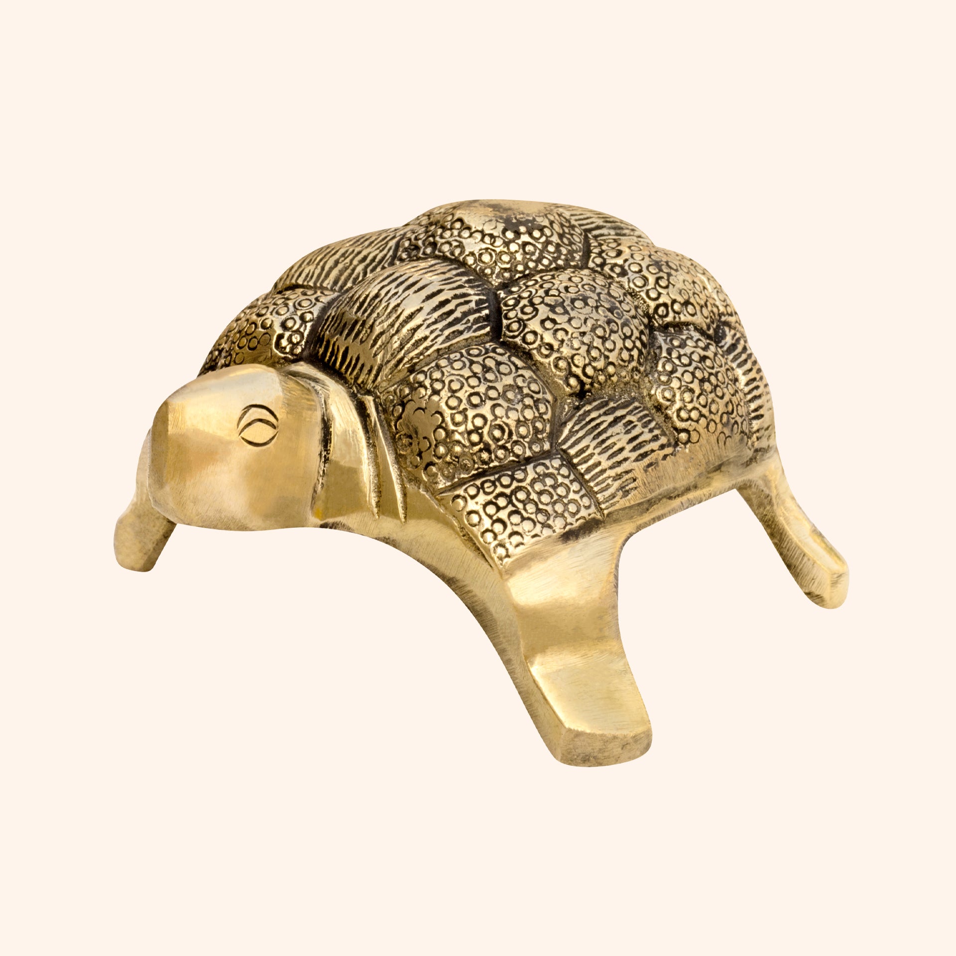VASTU VARDAN BRASS HOLLOW SMALL TURTLE
