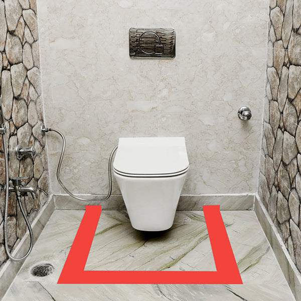 VASTU TAPE | 1 INCH | LENGTH- 16 METER APPROX | TOILET CORRECTION| VASTU TAPE REMEDY |PACK OF 5 |