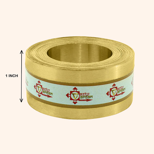 VASTU VARDAN 12 FEET 1 INCH BRASS STRIP