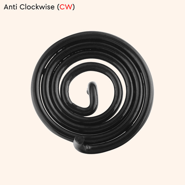 BLACK CLOCK WISE SPRING SET 3