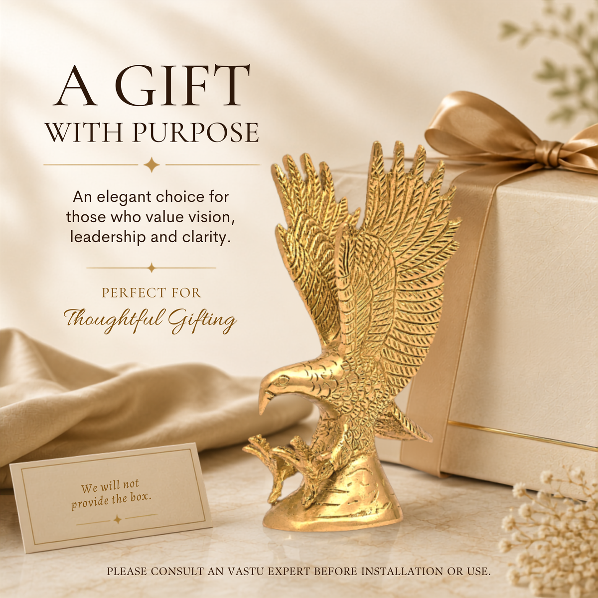 VASTU VARDAN BRASS EAGLE