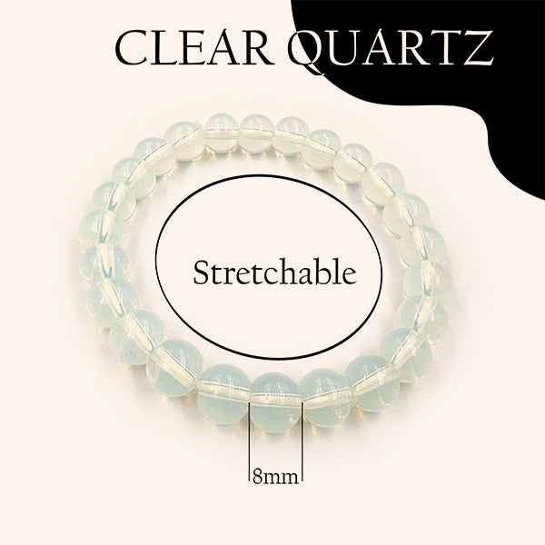 VASTU VARDAN NATURAL CLEAR QUARTZ BRACELET