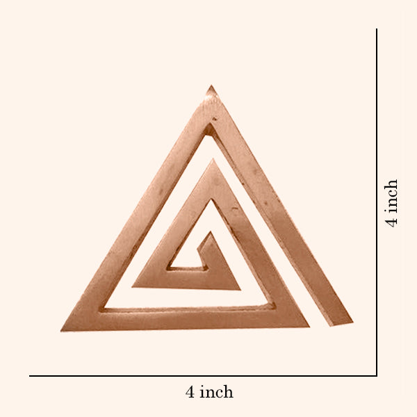COPPER PLAIN HELIX 4 INCH