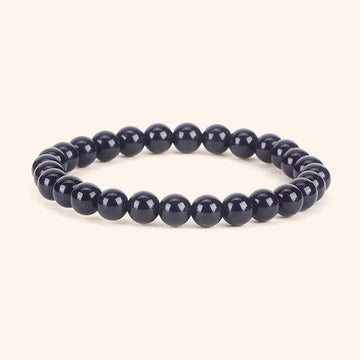 BLACK OBSIDIAN BRACELET