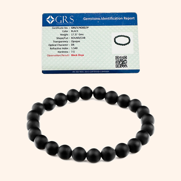 VASTU VARDAN BLACK ONYX BRACELET