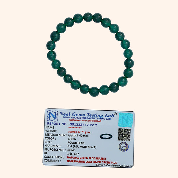 GREEN JADE BRACELET