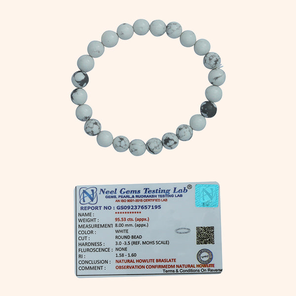 VASTU VARDAN HOWLITE BRACELET