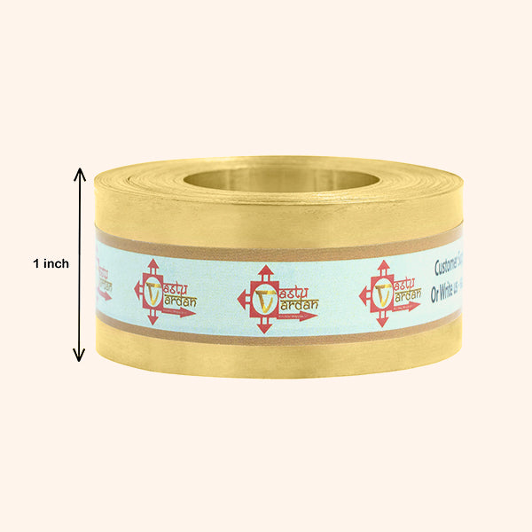 VASTU VARDAN 25 FEET 1 INCH BRASS STRIP