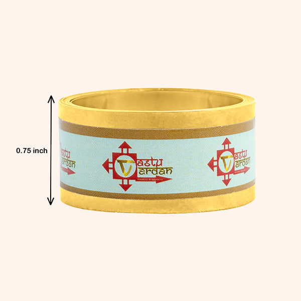 VASTU VARDAN 4 FEET 0.75 INCH  BRASS STRIP