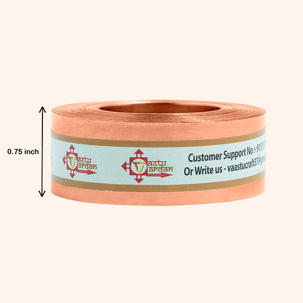 VASTU VARDAN 25 FEET 0.75 INCH COPPER STRIP