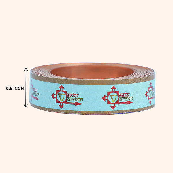 VASTU VARDAN 8 FEET 0.5 INCH COPPER STRIP