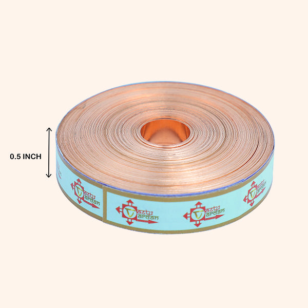 VASTU VARDAN 50 FEET 0.5 INCH COPPER STRIP