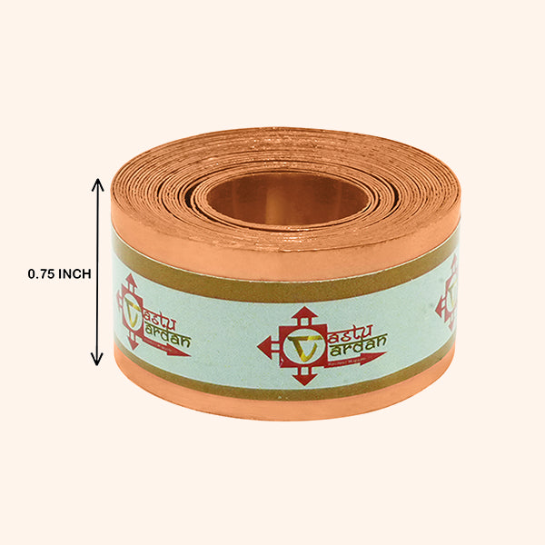 VASTU VARDAN 8 FEET 0.75 INCH COPPER STRIP