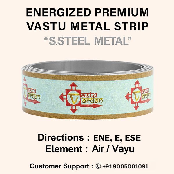 VASTU VARDAN 4 FEET 0.5 INCH STAINLESS STEEL STRIP