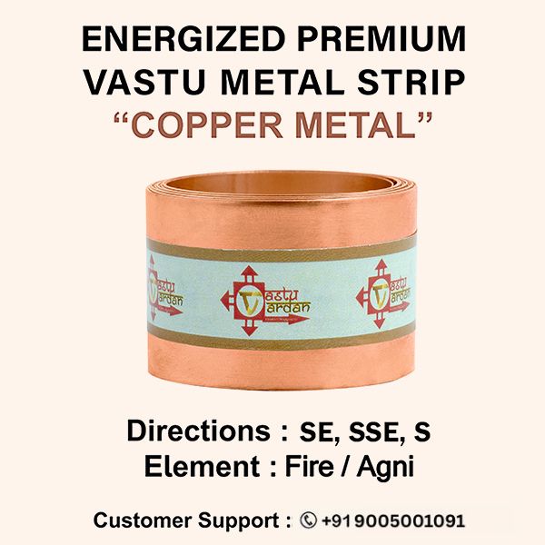 VASTU VARDAN 4 FEET 1 INCH COPPER STRIP