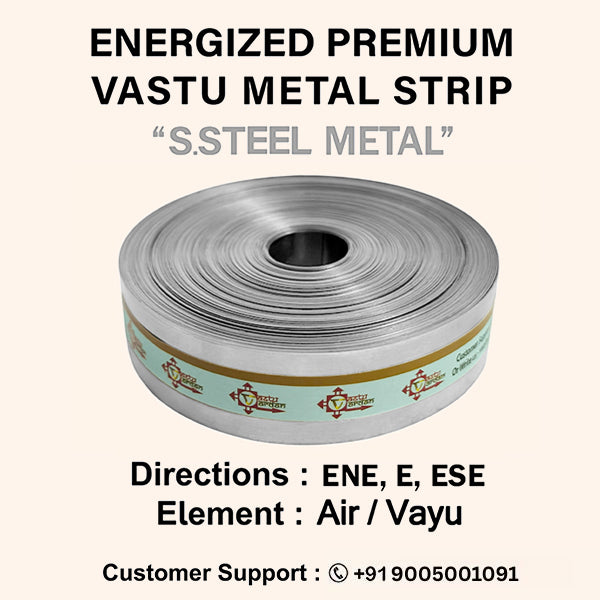 VASTU VARDAN 100 FEET STAINLESS STEEL STRIP 1 INCH