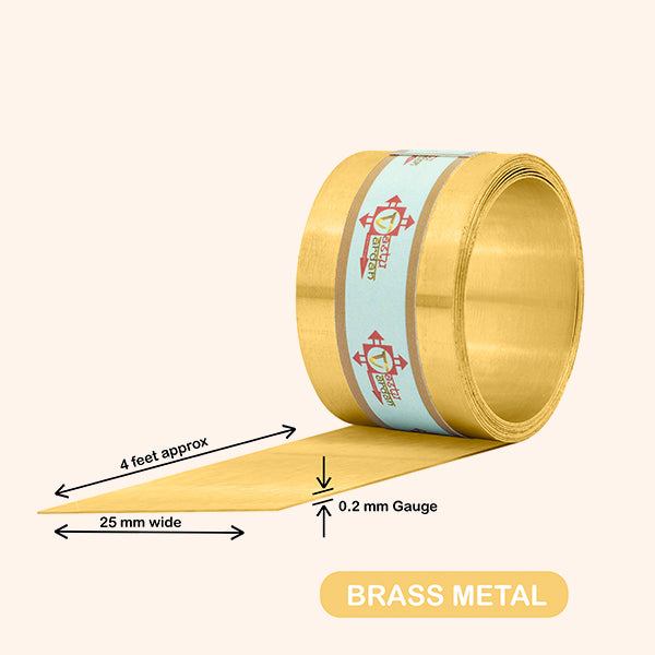 4 FEET 1 INCH  BRASS STRIP