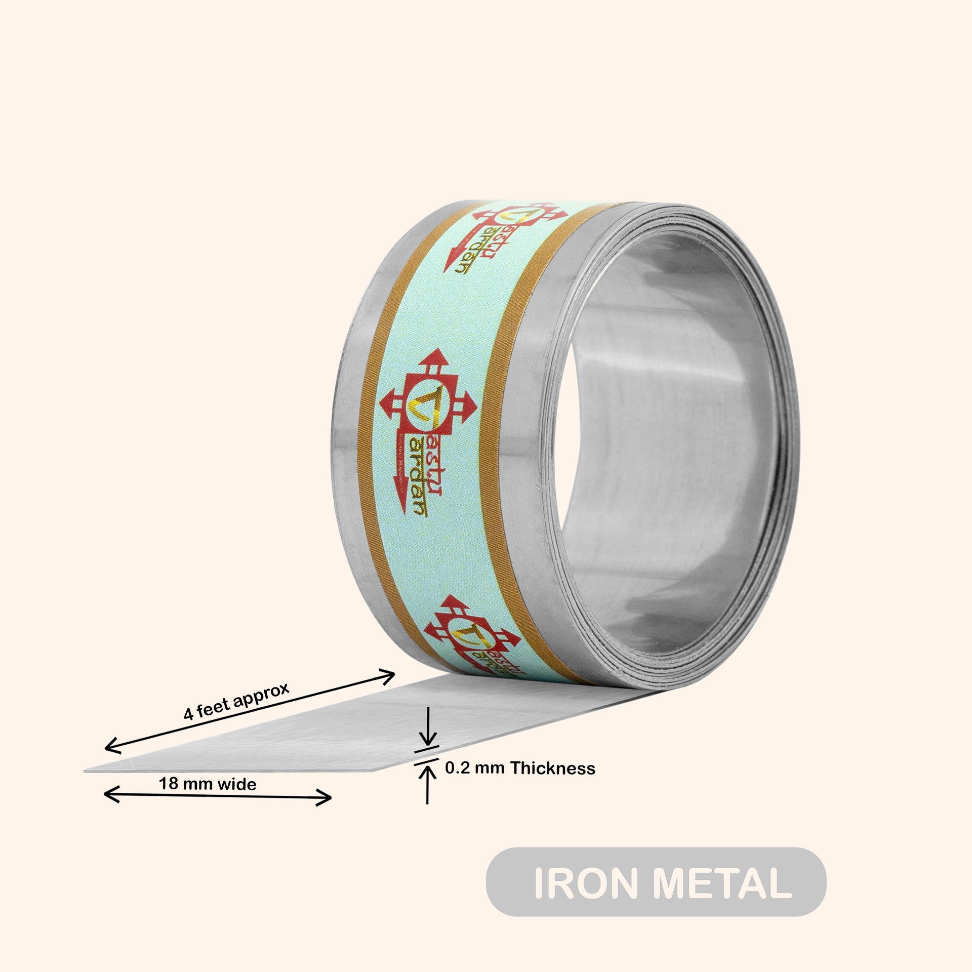 VASTU VARDAN 4 FEET 0.75 INCH IRON STRIP