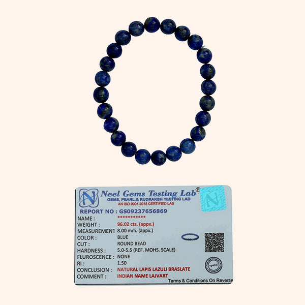 VASTU VARDAN LAPIS LAZULI BRACELET