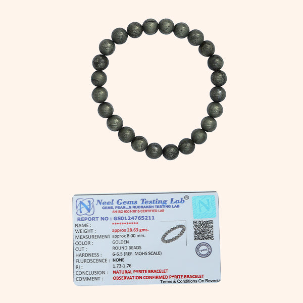 VASTU VARDAN PYRITE BRACELET