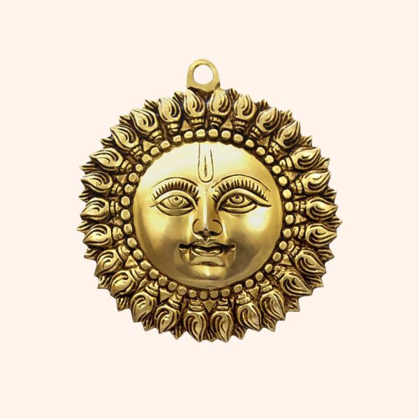 Vastu Brass Small Sun Statue